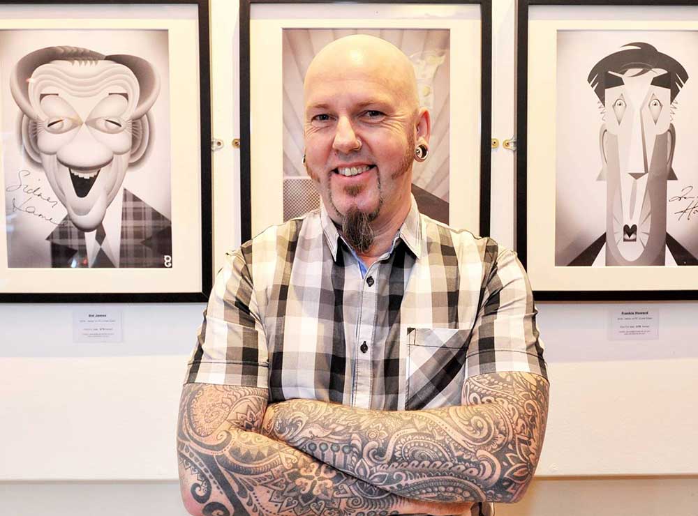 “Make ‘Em Laugh!” George Williams exhibition takes place during the Comedy Festival