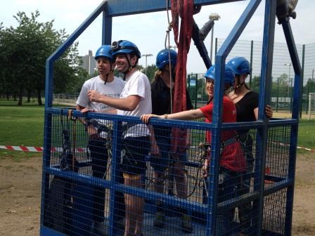 NatWest Leicestershire Team Zip Wire for The Y