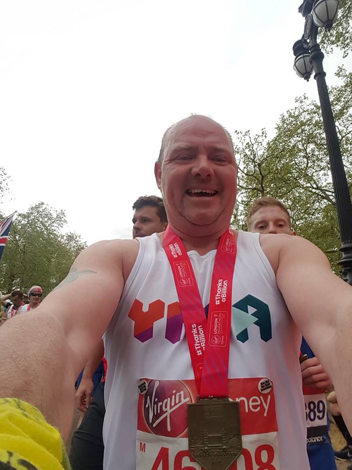 Andy Ran The London Marathon