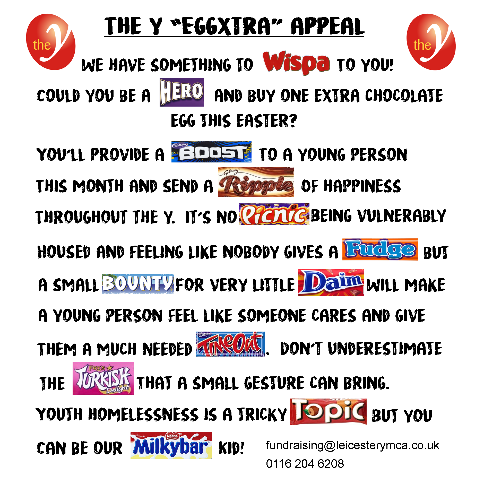 The Y “Eggxtra” Appeal