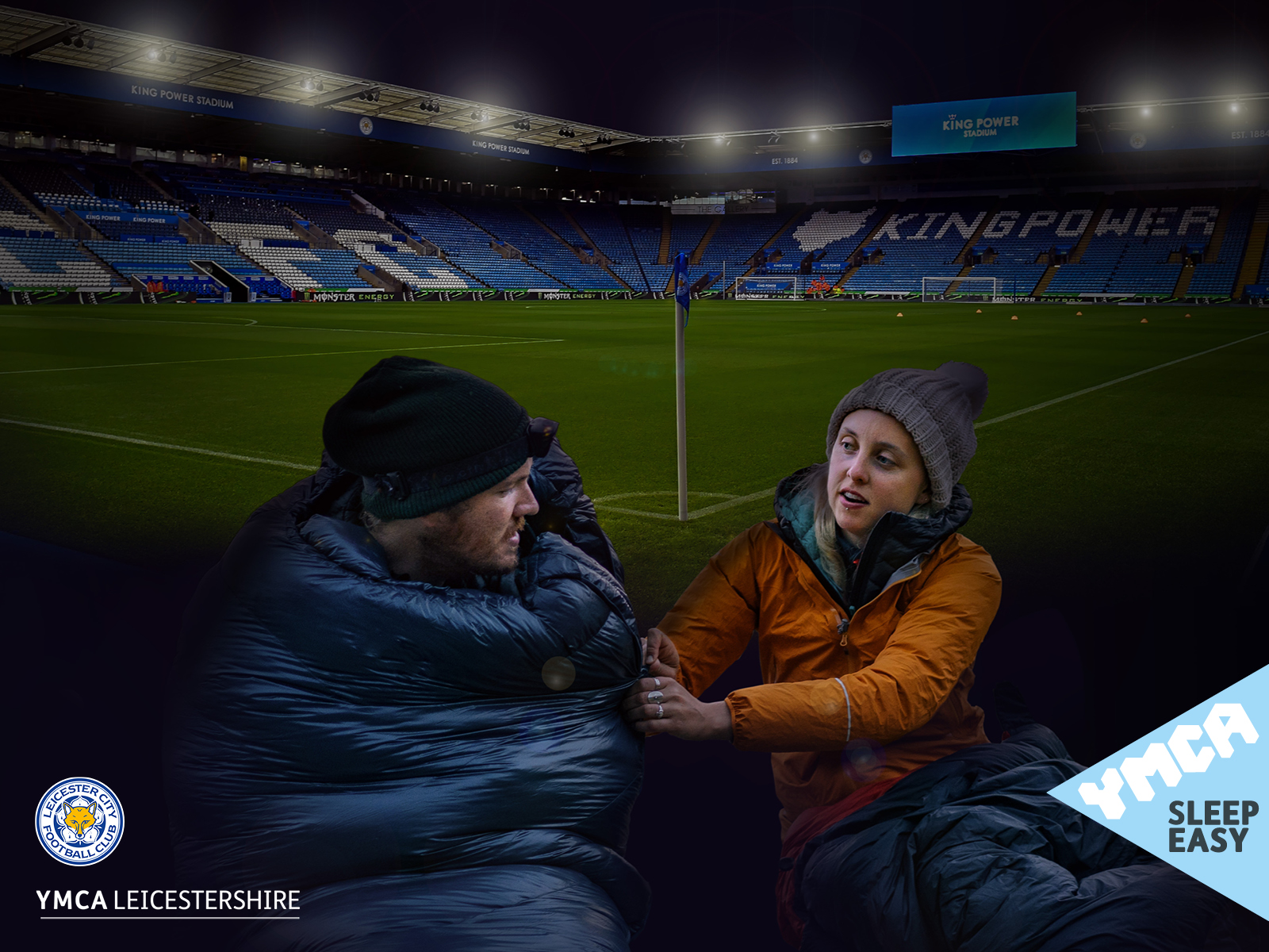 Sleep out at King Power Stadium in May